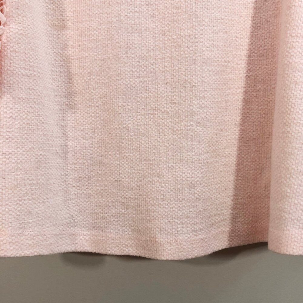 ANTHRO eri + ali Samara Lace Bell Sleeve Top in Pale Pink M - Picture 9 of 14